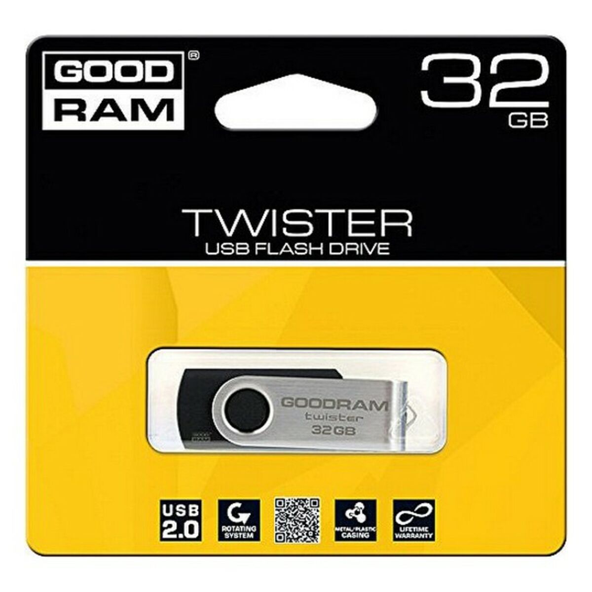 Pendrive GoodRam UTS2 USB 2.0 Чёрный-3