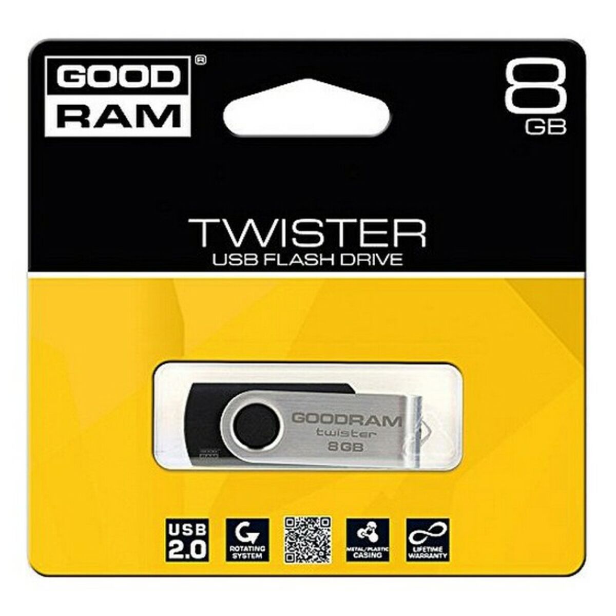 Pendrive GoodRam UTS2 USB 2.0 Чёрный-5