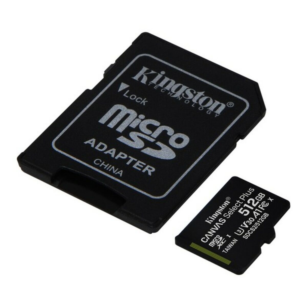 Карта памяти микро-SD с адаптером Kingston SDCS2 100 MB/s-3