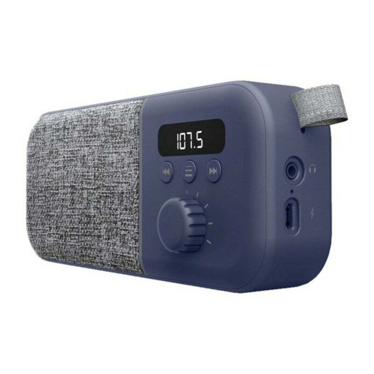 Портативное цифровое радио Energy Sistem Fabric Box FM 1200 mAh 3W-8