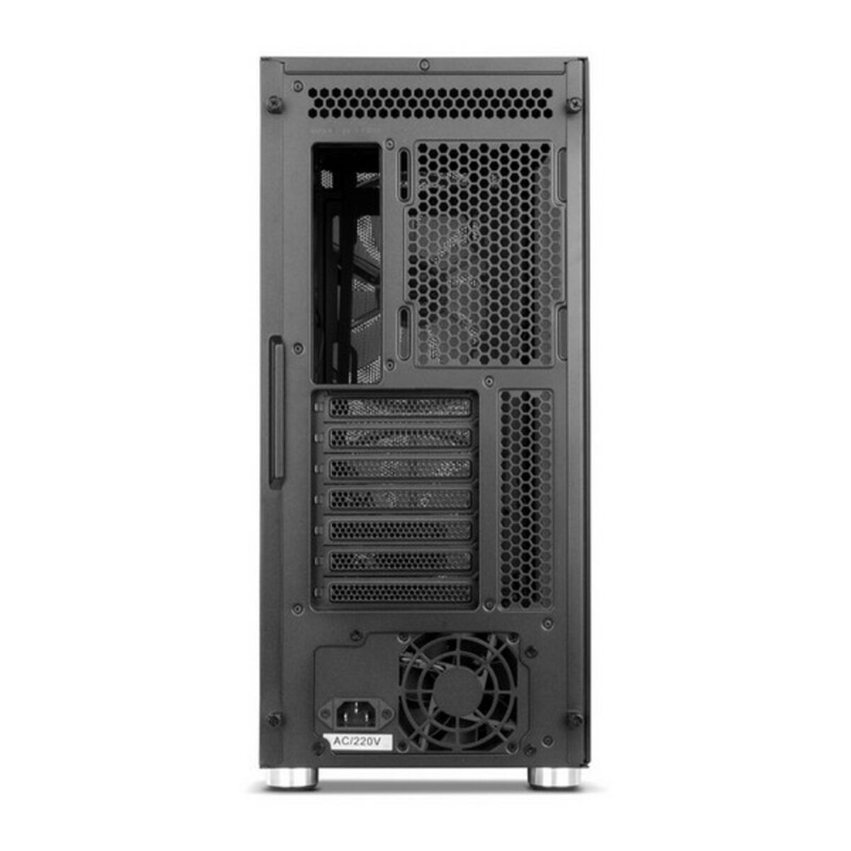 Блок полубашня Micro ATX / Mini ITX / ATX Nox NXHUMMERNOVA RGB Ø 20 cm Чёрный Разноцветный-2