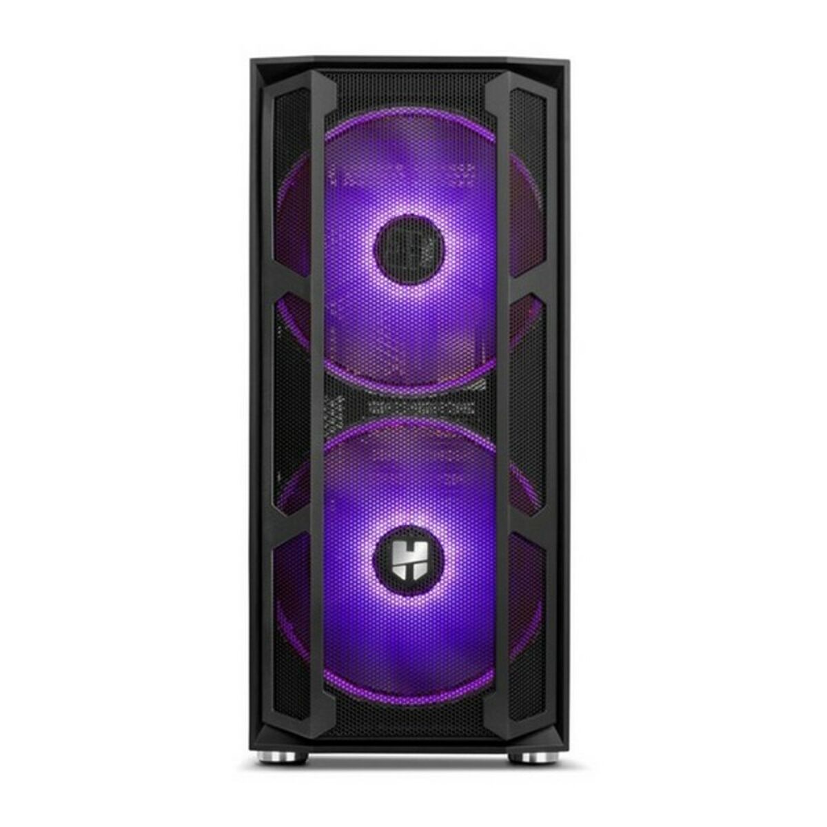 Блок полубашня Micro ATX / Mini ITX / ATX Nox NXHUMMERNOVA RGB Ø 20 cm Чёрный Разноцветный-4