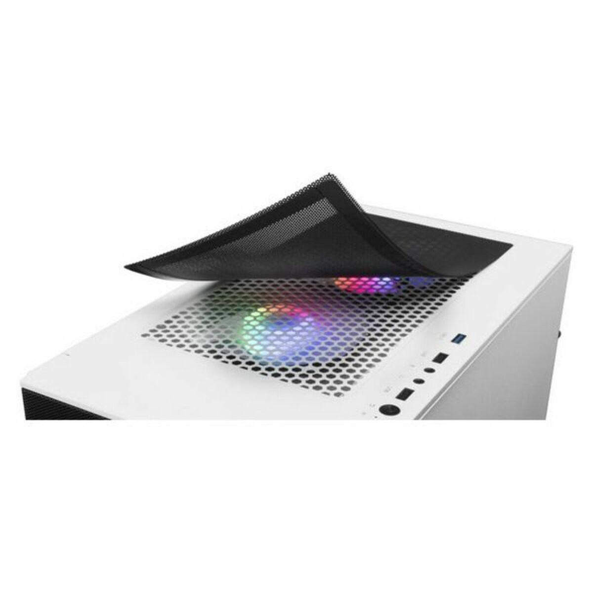 Блок полубашня ATX/mATX Galileo Mars Gaming LED RGB LED RGB Micro ATX-8