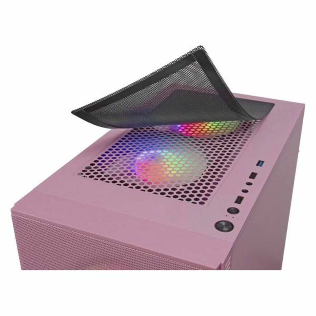 Блок полубашня ATX/mATX Galileo Mars Gaming LED RGB LED RGB Micro ATX-3