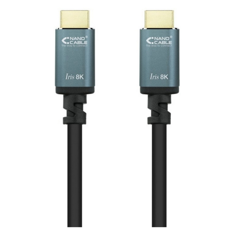 Кабель HDMI NANOCABLE 8K Ultra HD Чёрный-3