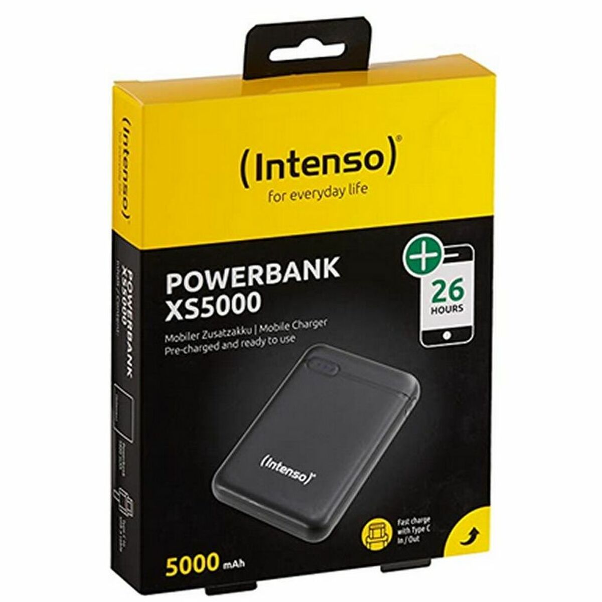Powerbank INTENSO 7313520 5000 mAh Чёрный-4