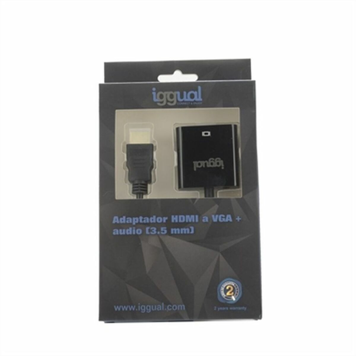 Кабель HDMI iggual IGG317303 Чёрный WUXGA-2