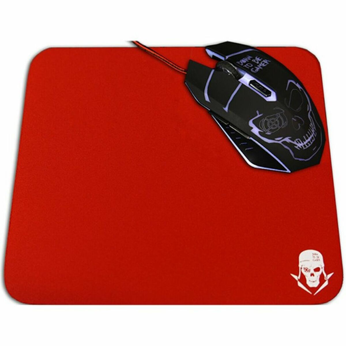 Игровой коврик Skullkiller GMPR1 Нескользящий Красный-3