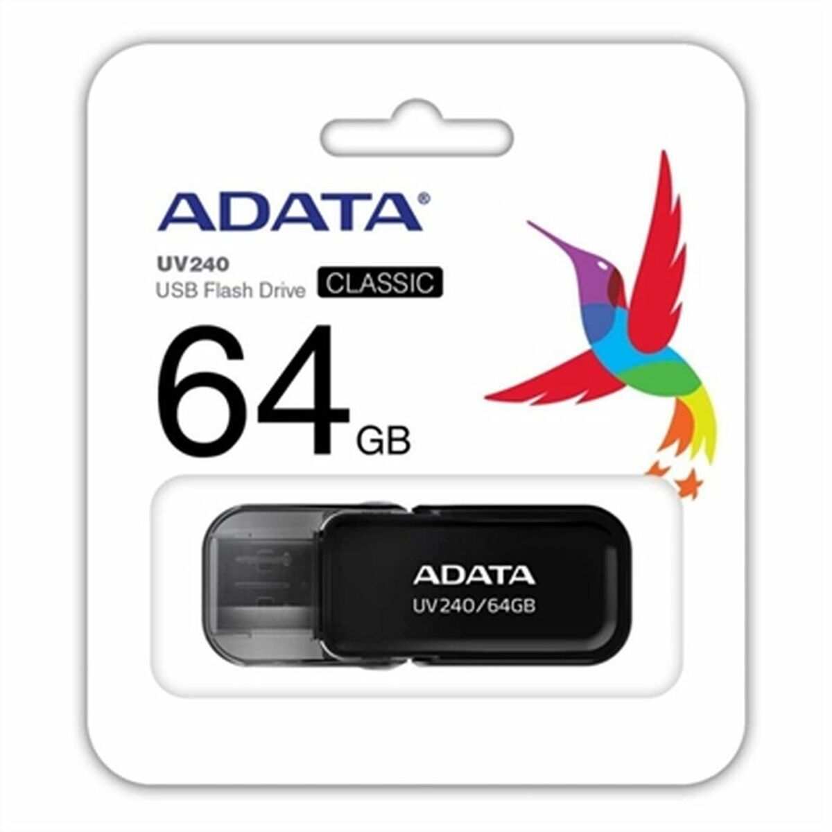 USВ-флешь память Adata AUV240-64G-RBK 64 GB-3