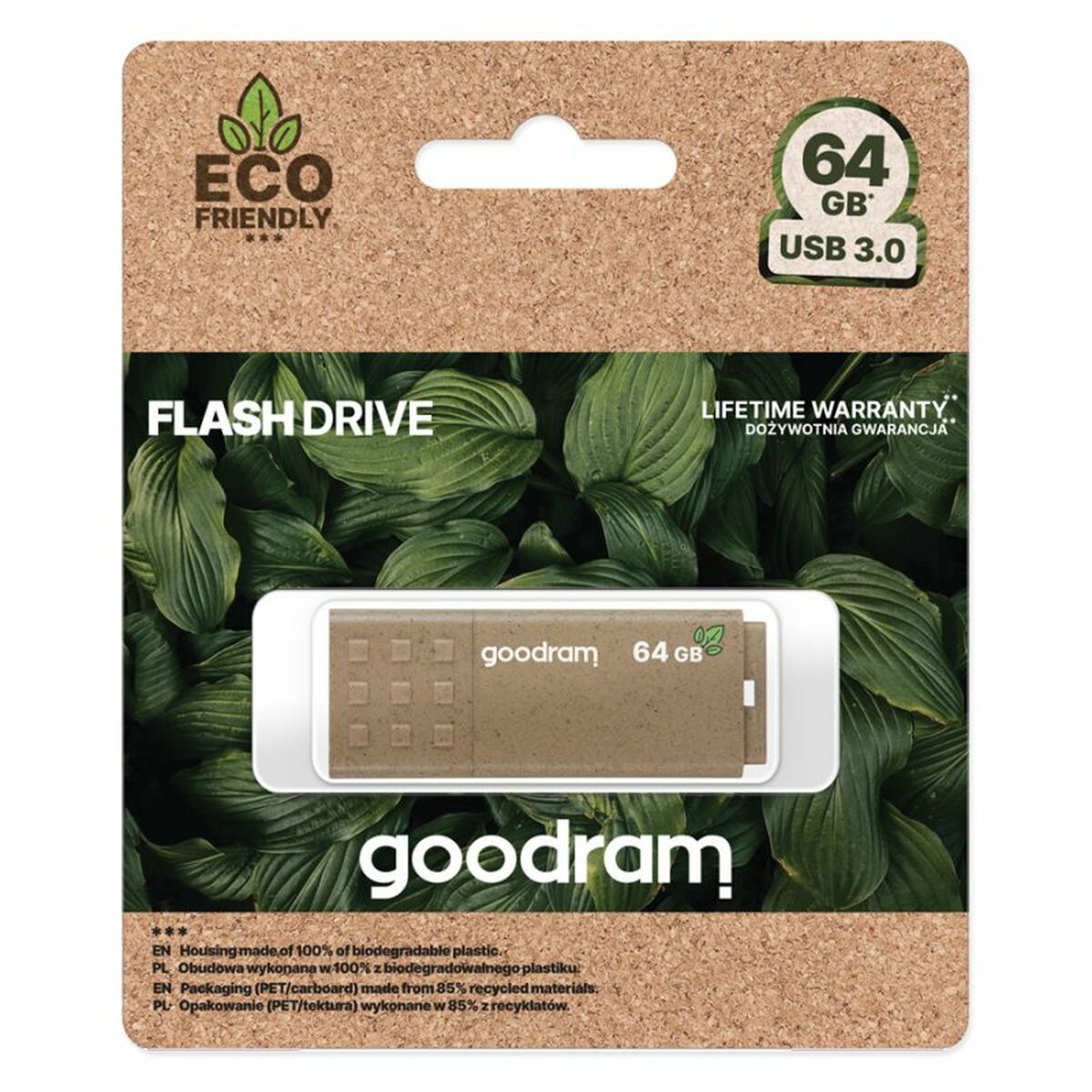 USВ-флешь память GoodRam UME3 Eco Friendly 64 Гб-2
