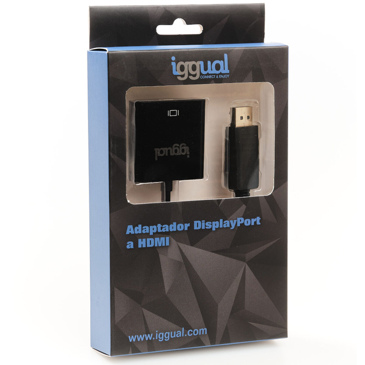 Адаптер для DisplayPort на HDMI iggual IGG318041-2