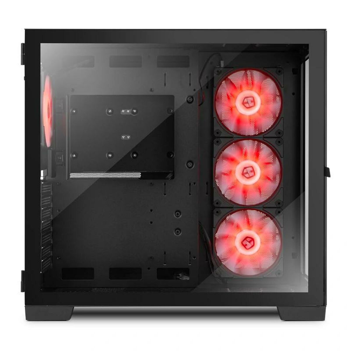 Блок полубашня ATX Galileo Nox NXHUMMERASTRABK Вентилятор x 4 Чёрный-3