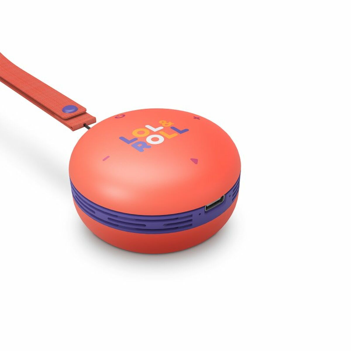 Портативный Bluetooth-динамик Energy Sistem Lol&Roll Pop Kids Оранжевый 5 W-4