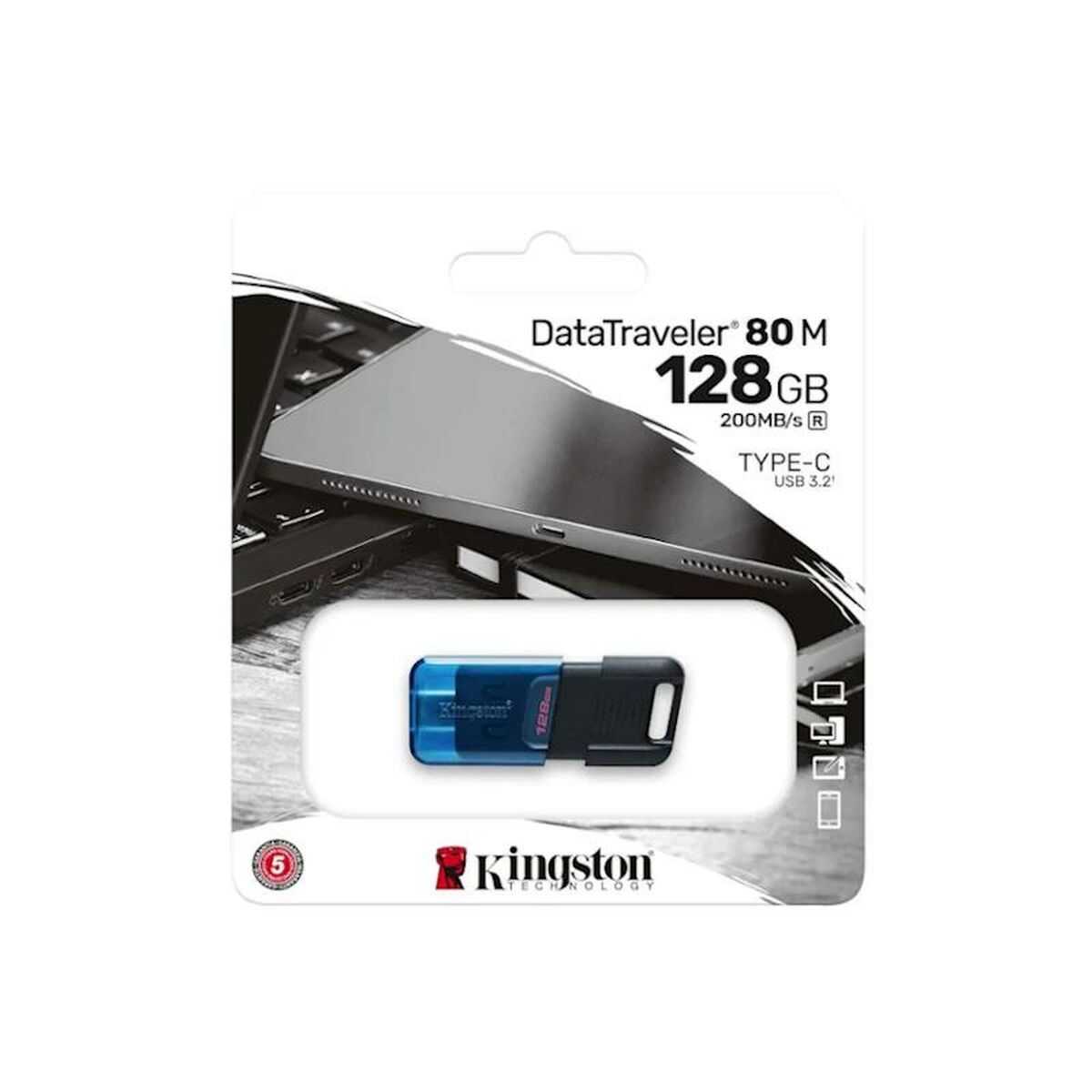 Pendrive Kingston 80 128 Гб-2