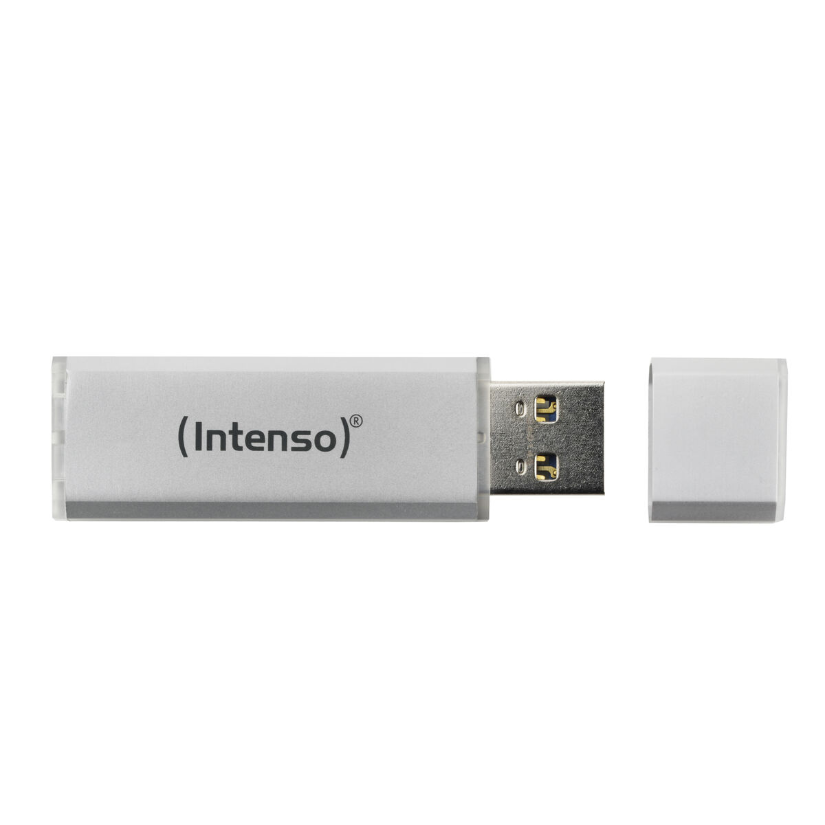 USВ-флешь память INTENSO Alu Line Серебряный 16 Гб-3