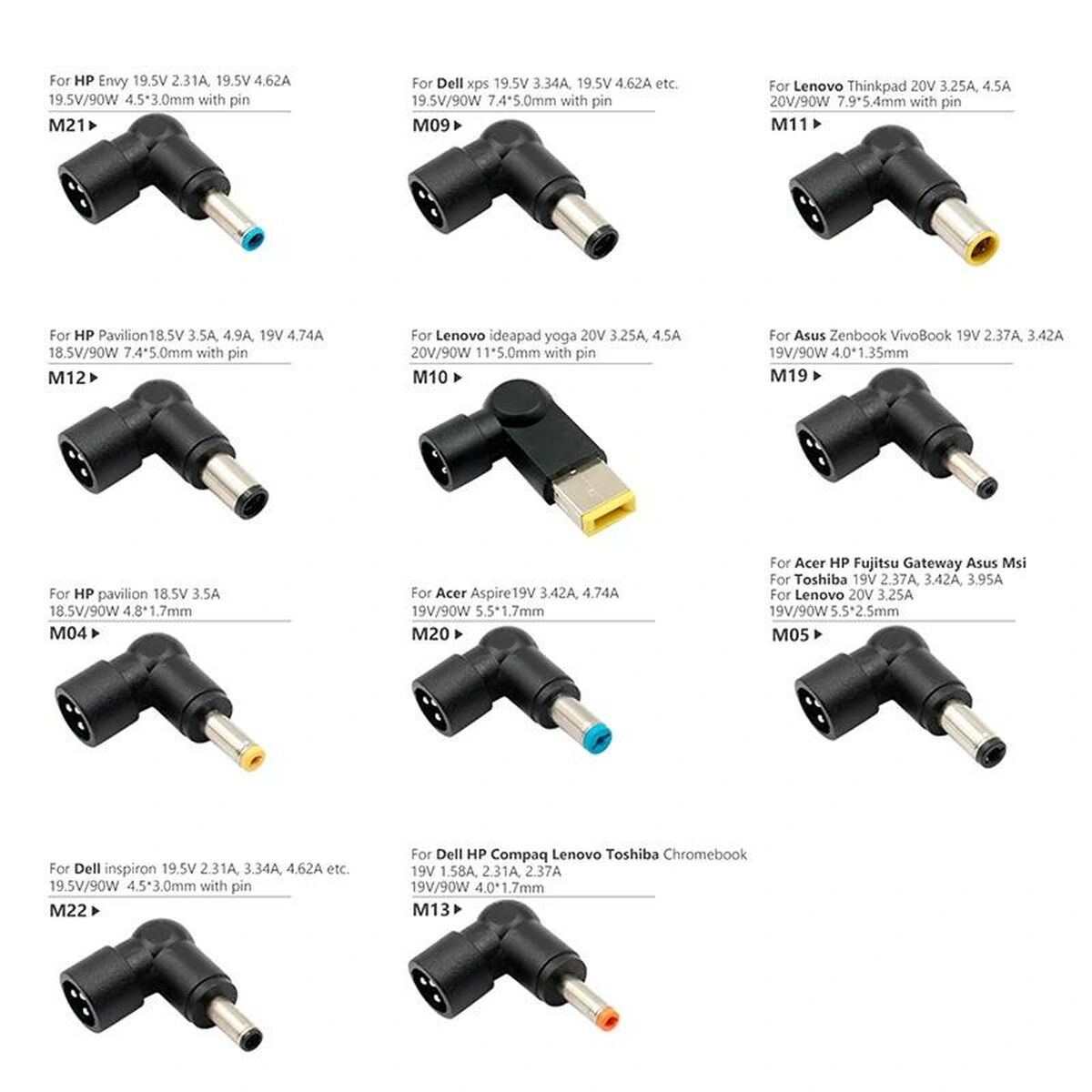 Зарядное устройство для ноутбука iggual IGG318065 90 W-3