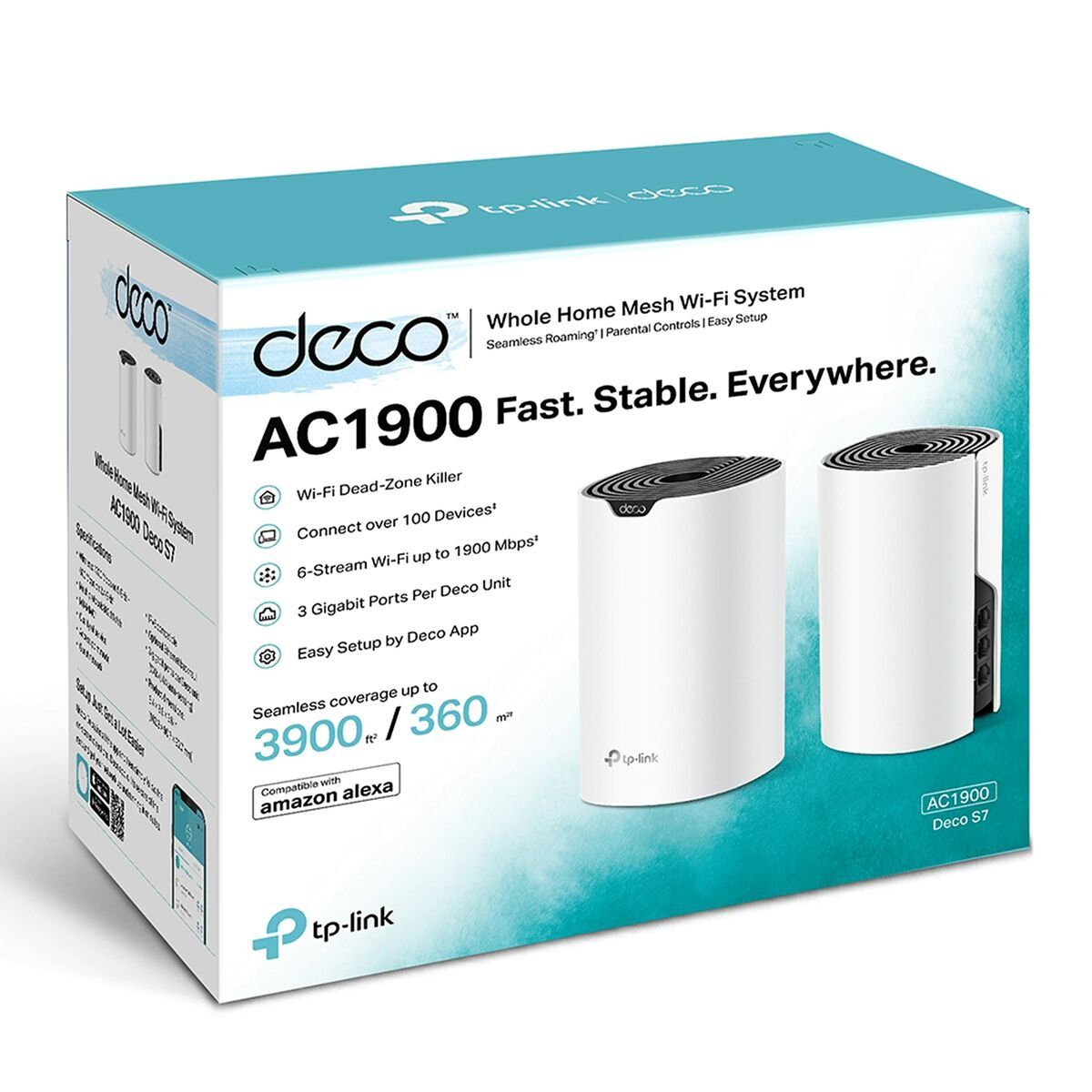 Точка доступа TP-Link DECO S7 Wi-Fi 2.4/5 GHz AC1900 Mesh-2