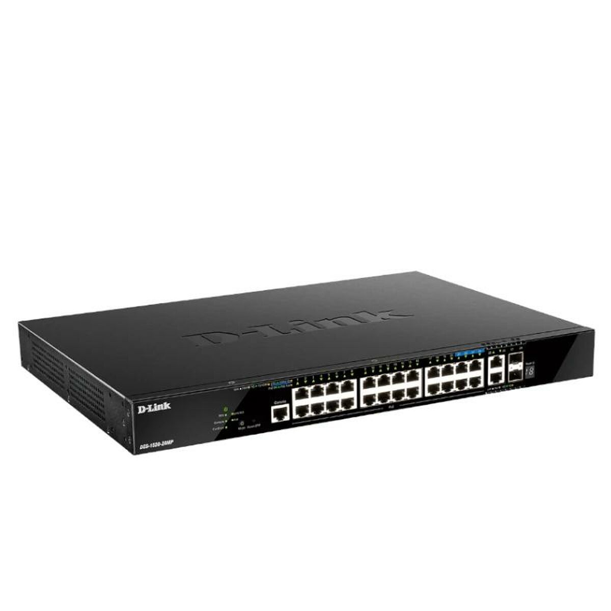 Переключатель D-Link DGS-1520-28MP/E-3