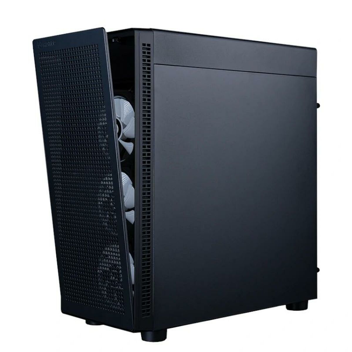 Блок полубашня ATX Galileo Hiditec H1 AIR Чёрный Разноцветный-3