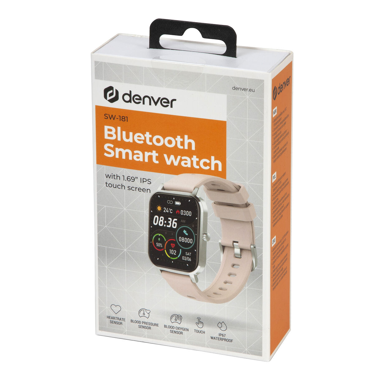 Умные часы Denver Electronics SW-181ROSE Розовый Серебристый-3