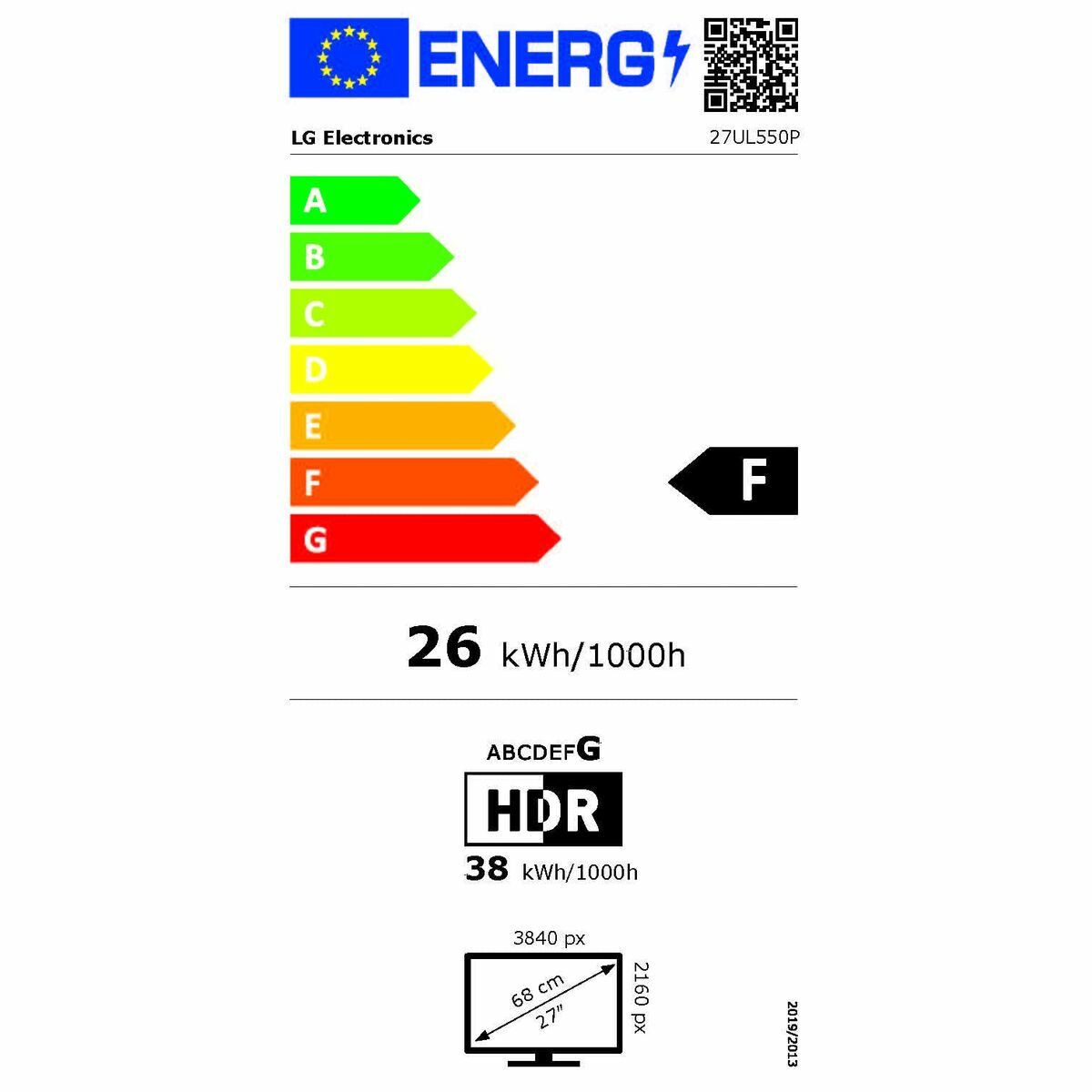 Монитор LG 27UL550P-W.AEU 27 LED IPS HDR10-6