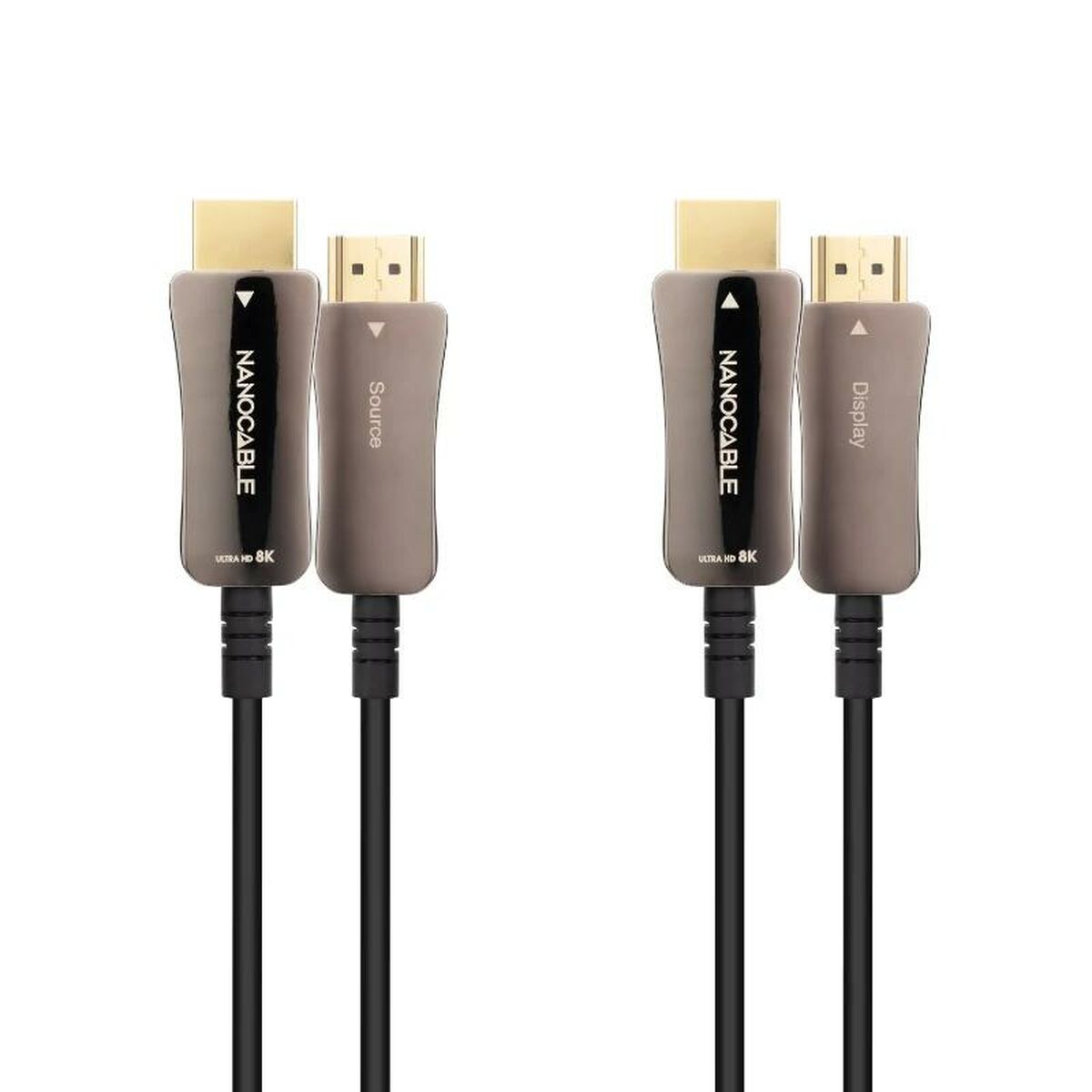 Кабель HDMI NANOCABLE 10.15.2110 8k ultra hd 48 gbit/s 10 m Чёрный-2