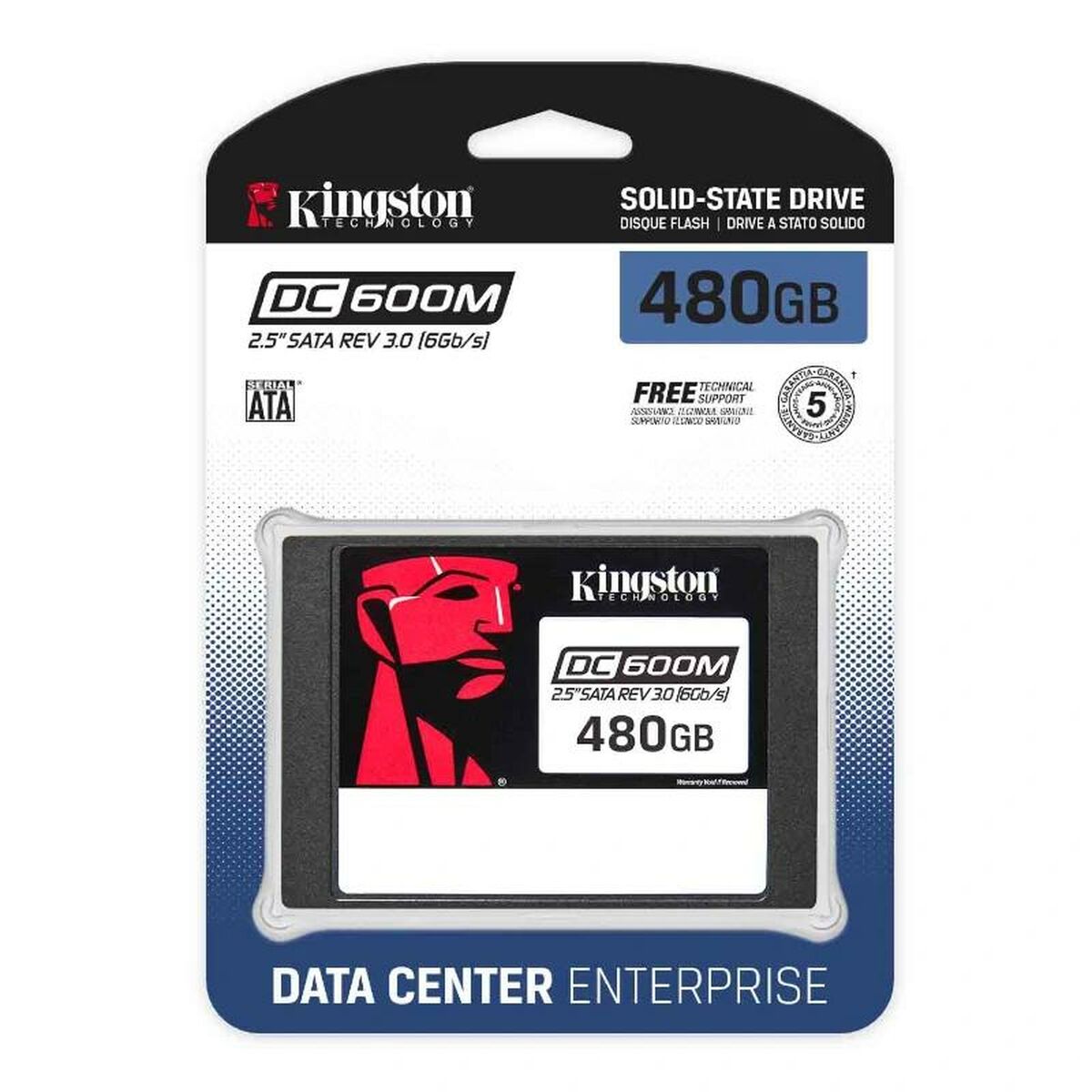 Жесткий диск Kingston DC600M TLC 3D NAND 480 GB SSD 480 Гб-2