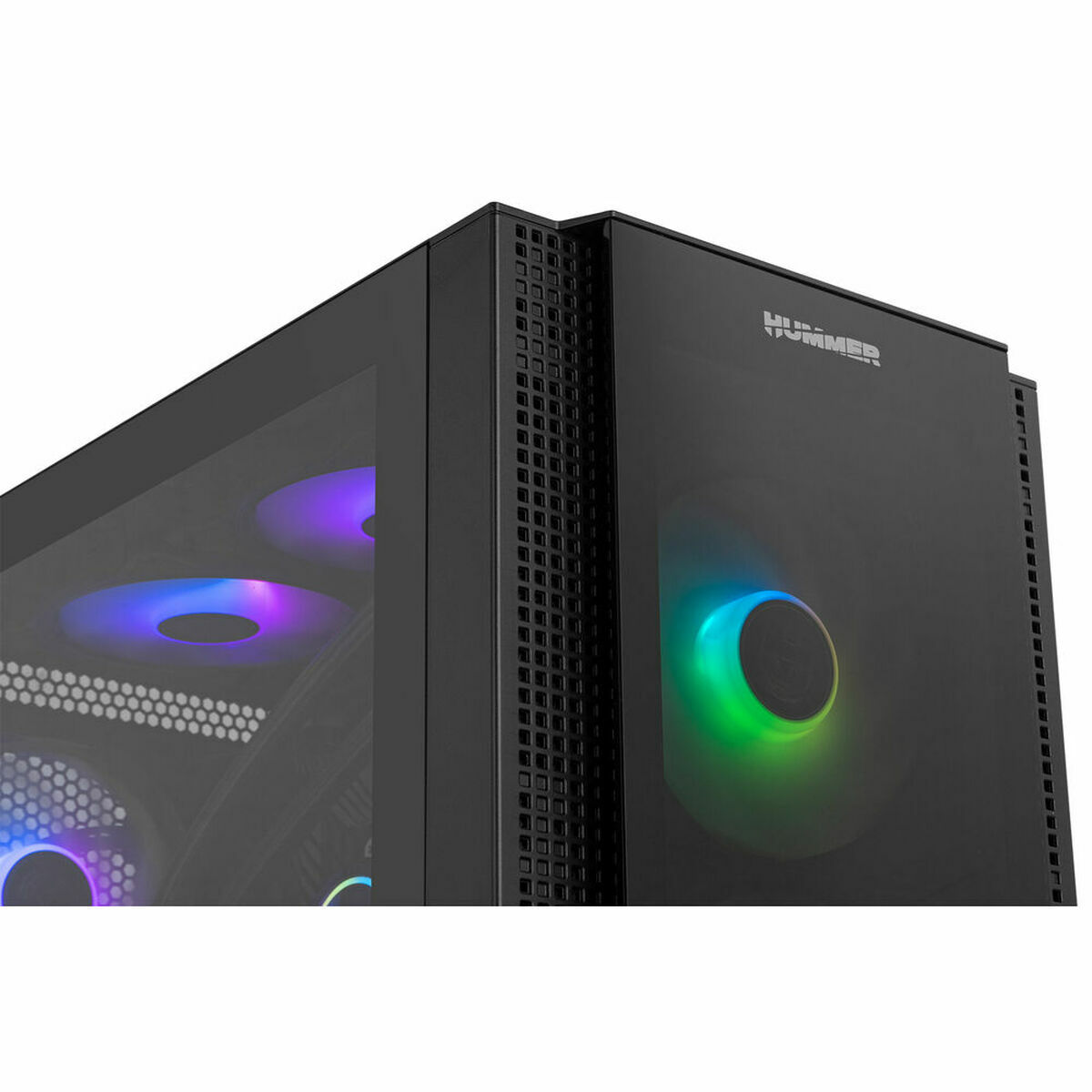 Блок полубашня ATX Galileo Nox Hummer Horus E-ATX Чёрный-2