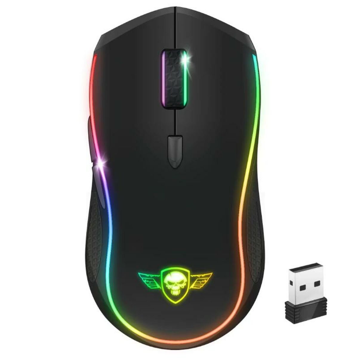 Мышь Spirit of Gamer Pro M9 RGB Чёрный-3