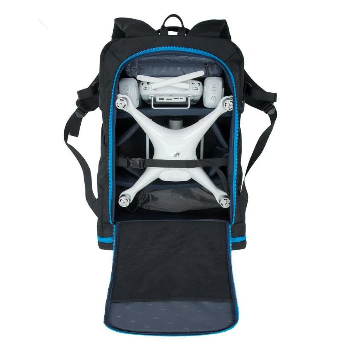 Чемодан для ноутбука Rivacase Borneo XL Черный/Синий 16-2