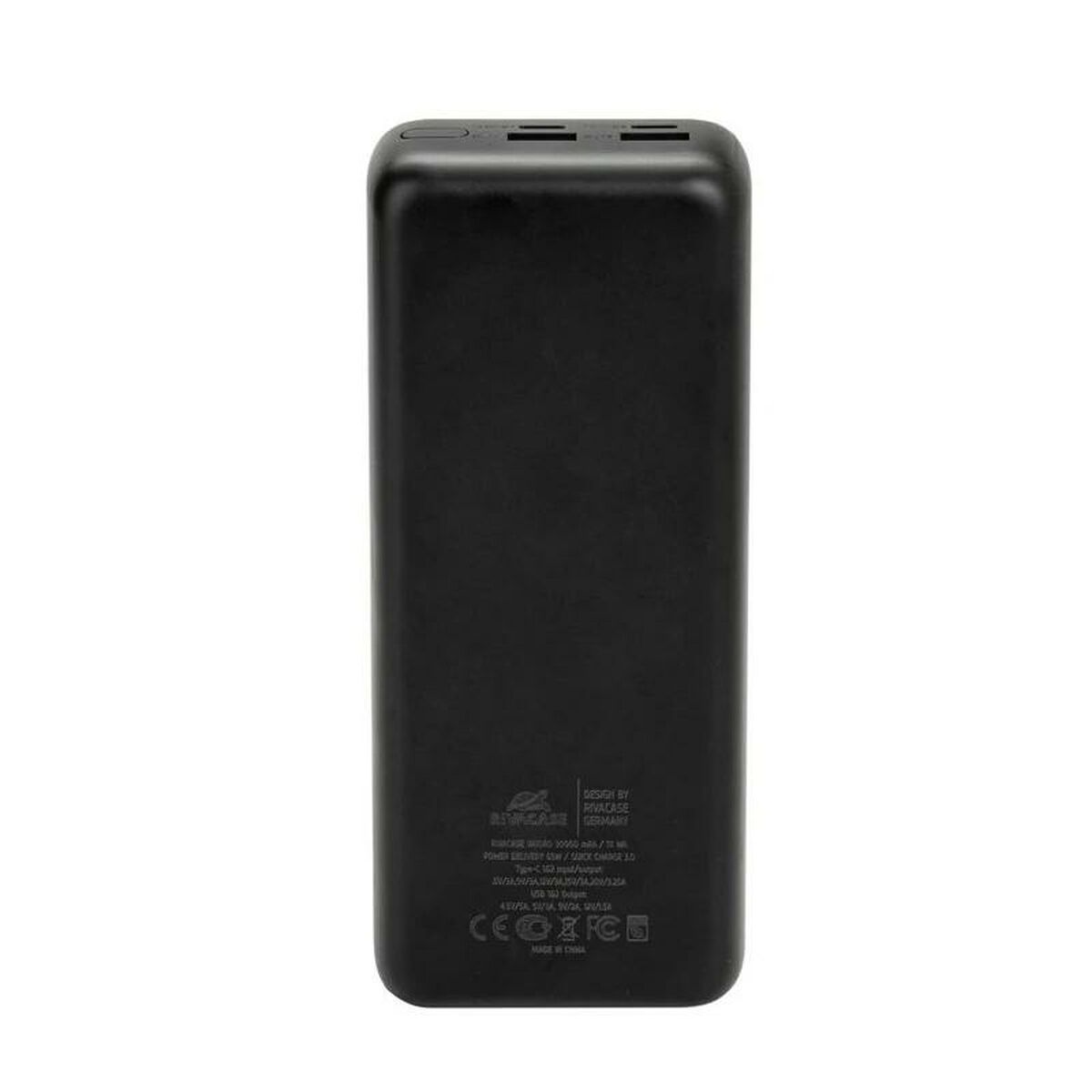 Powerbank Rivacase VA1080 Чёрный 30000 mAh-2