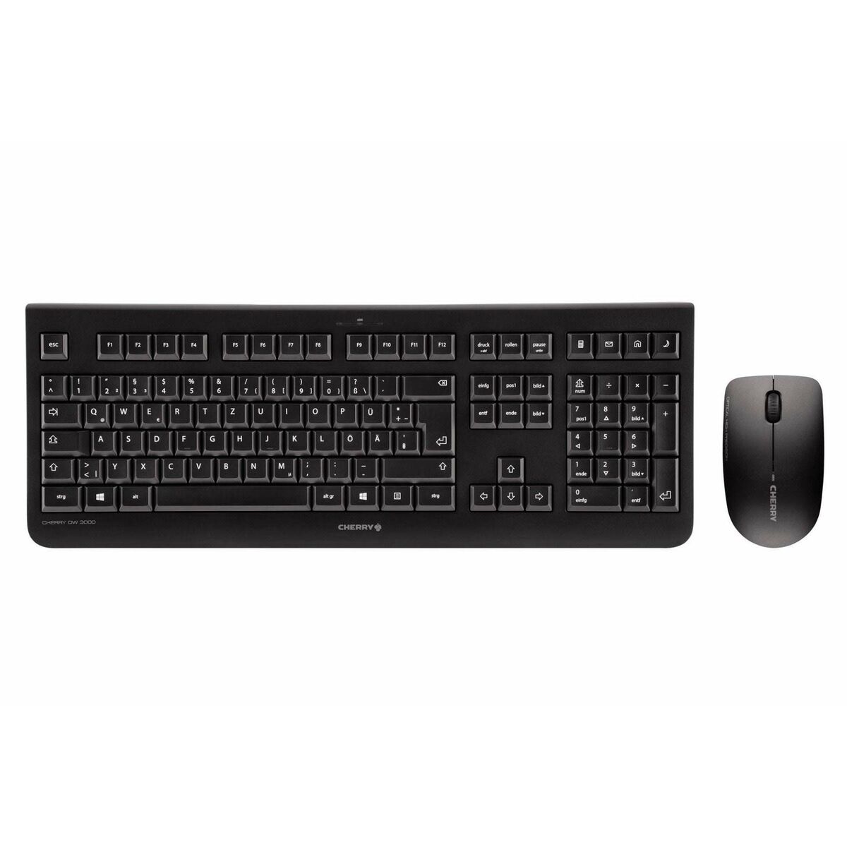 Клавиатура и мышь Cherry DW3000 Qwertz немецкий Чёрный-2