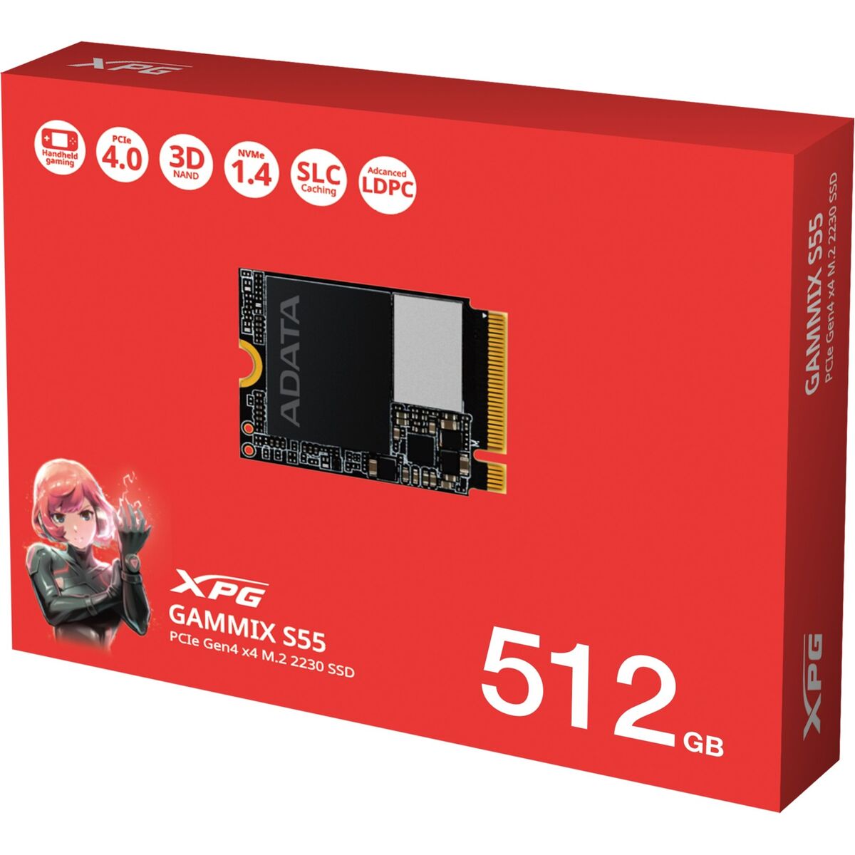 Жорсткий диск Adata SGAMMIXS55-512G-C 512 Гб SSD-2