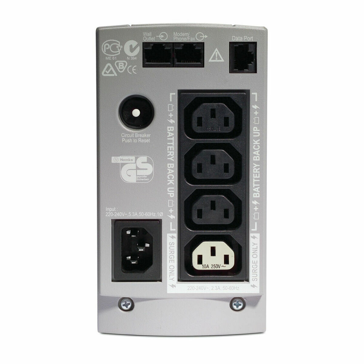 Система бесперебойного питания Интерактивная SAI APC BK350EI-2