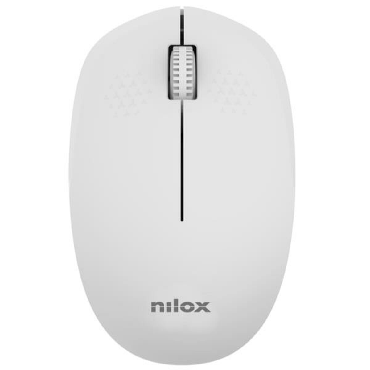 Оптическая беспроводная мышь Nilox NXMOWI4013 Серый-2