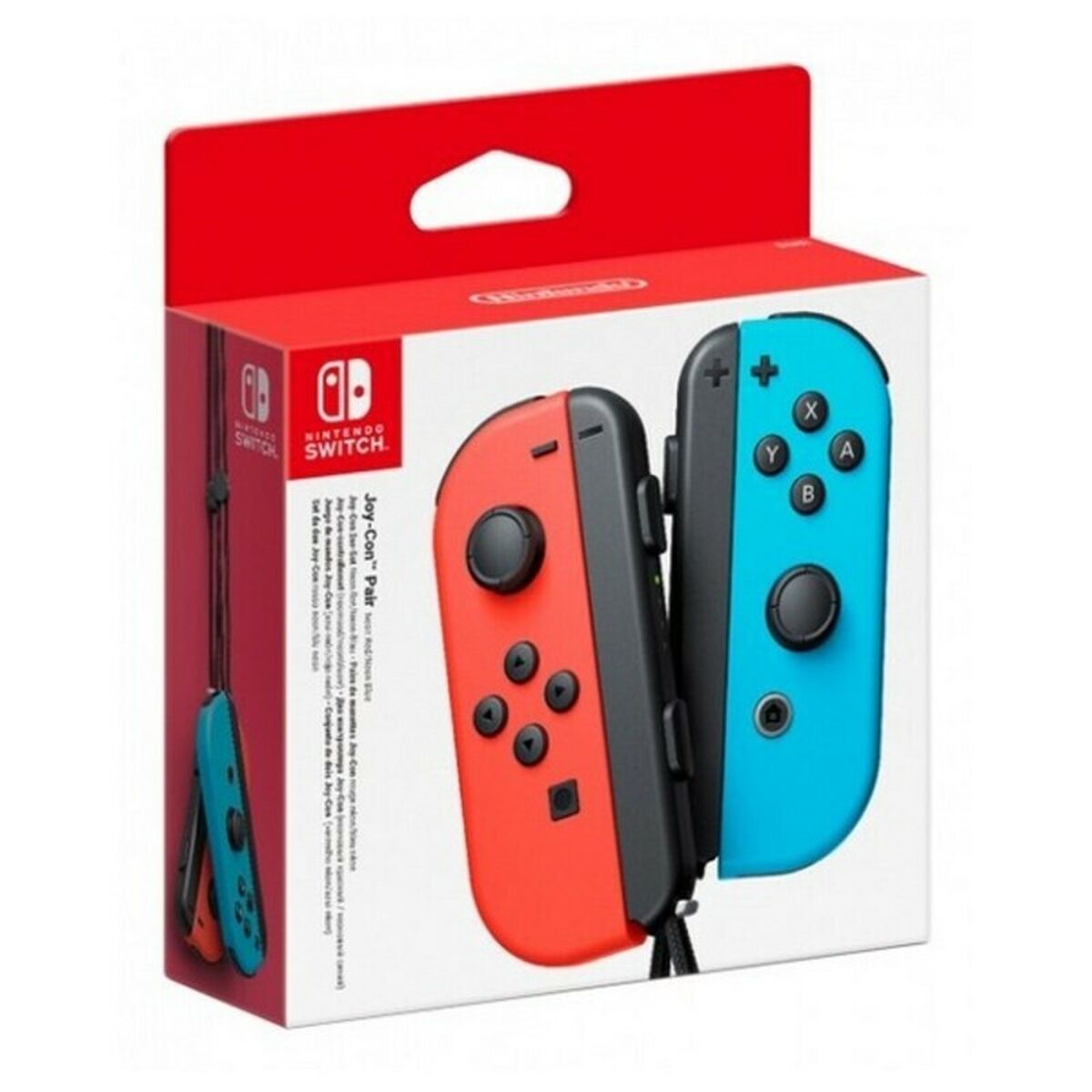 Беспроводный джойстик Nintendo Joy-Con Синий Красный-2