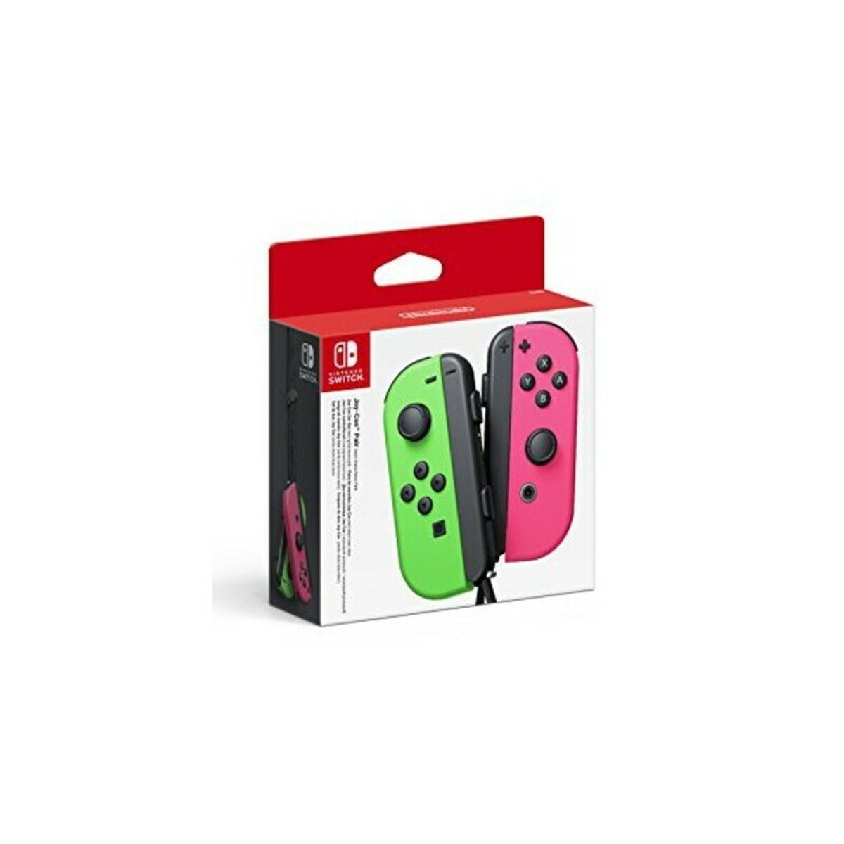 Беспроводный джойстик Nintendo Joy-Con Зеленый Розовый-2