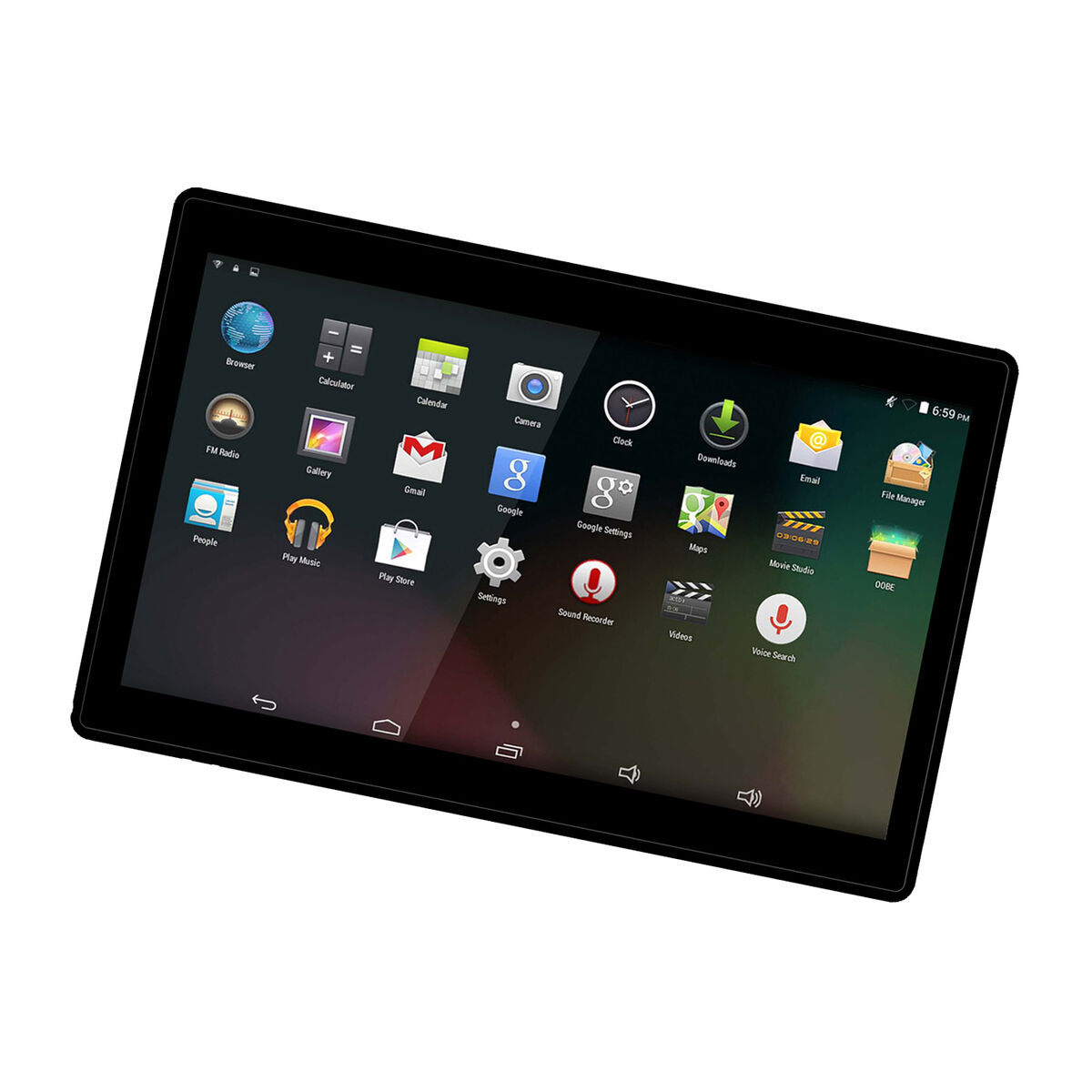 Планшет Denver Electronics TAQ-10465 10.1 Quad Core 2 GB RAM 64 GB Чёрный 2 GB RAM 10,1-2