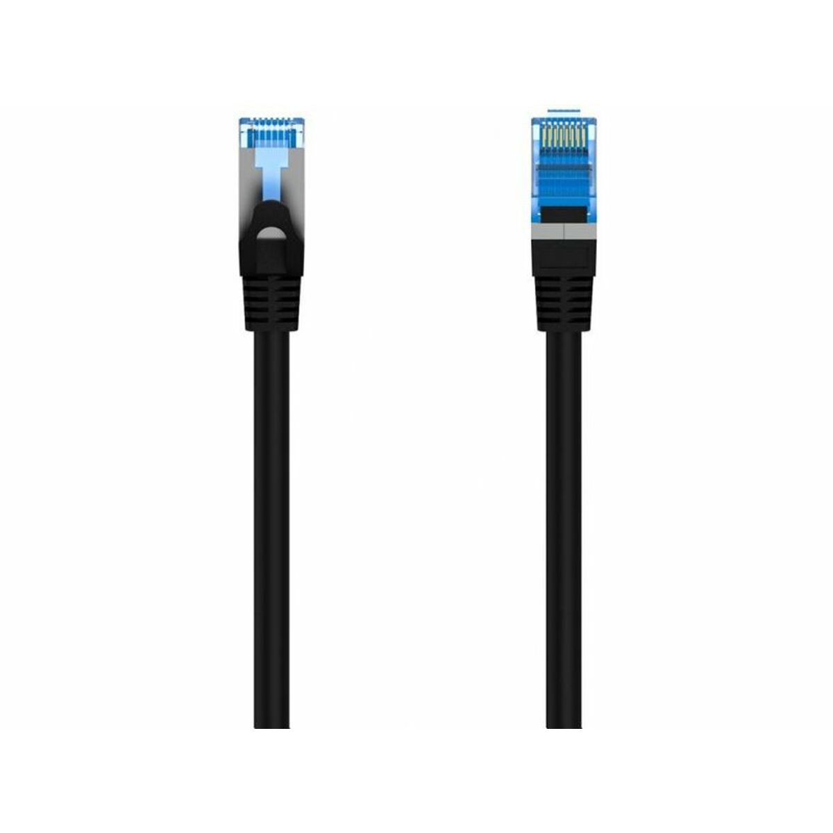 Hard network cable FTP cat. 6 Hama Technics S/FTP 1.5 m Black