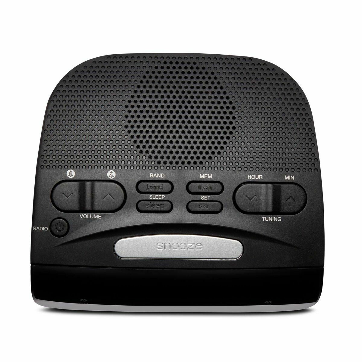 Радио с будильником Aiwa CR-15 Чёрный (1 штук)-4