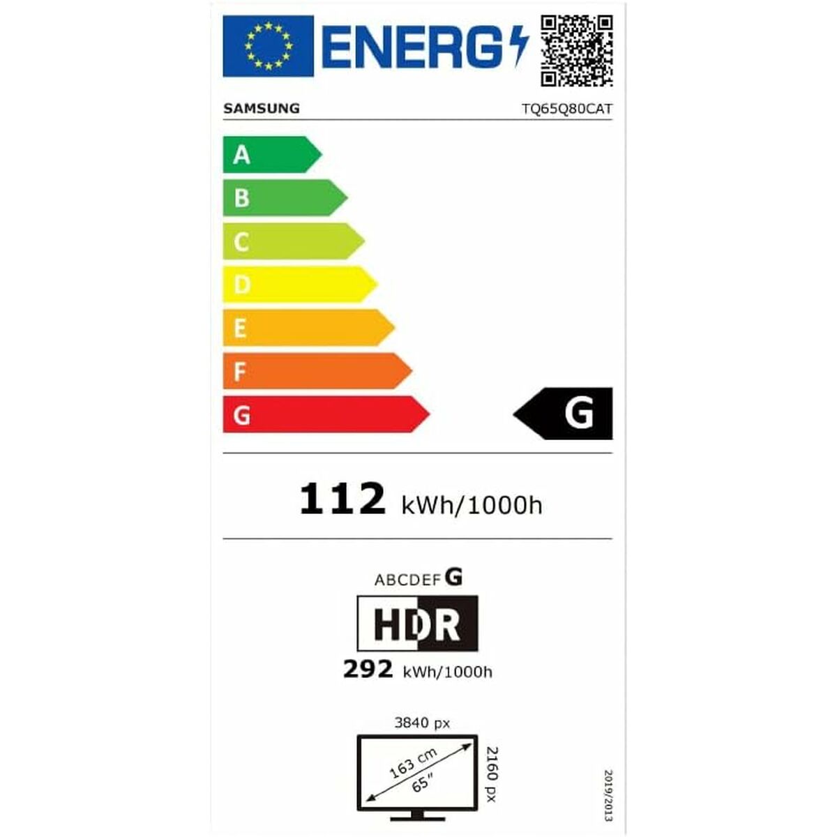 Samsung TQ65Q80C 4K Ultra HD 65 HDR QLED AMD FreeSync Smart TV-4