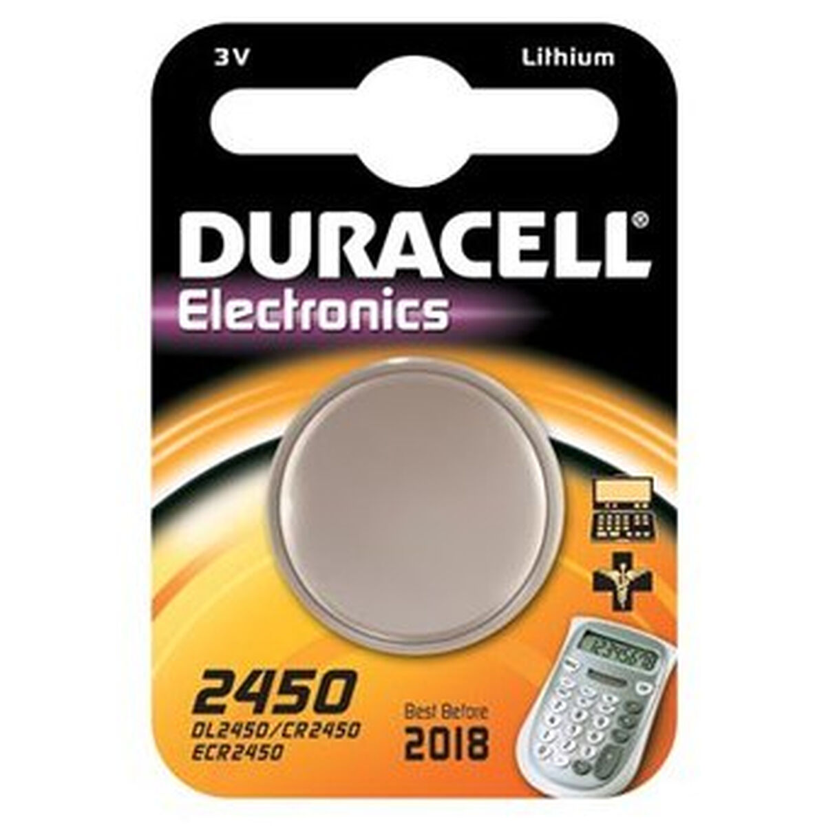 بطاريات دوراسيل DL2450 3 فولت