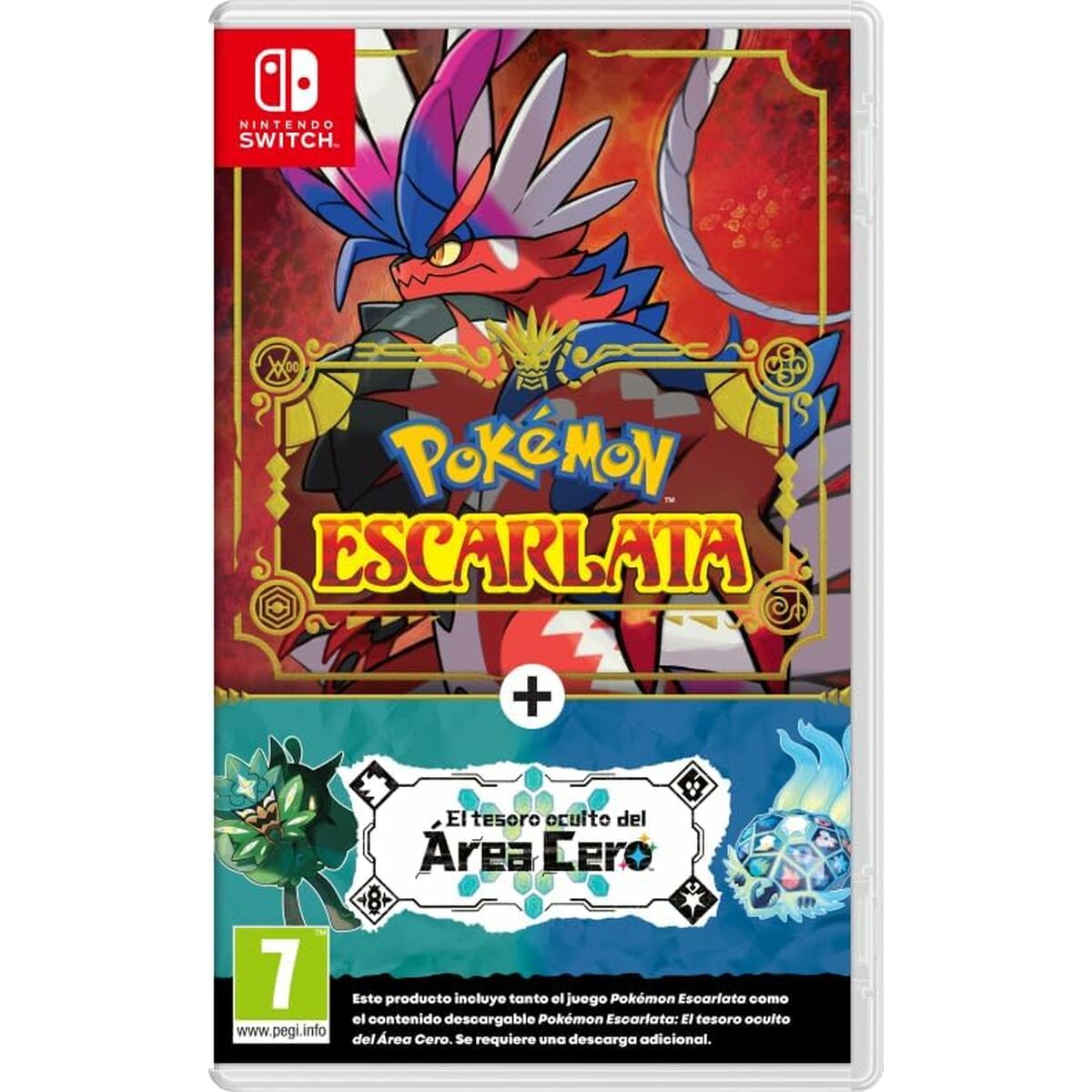 Видеоигра для Switch Nintendo POKEMON ESCARLATA+ DLC-2