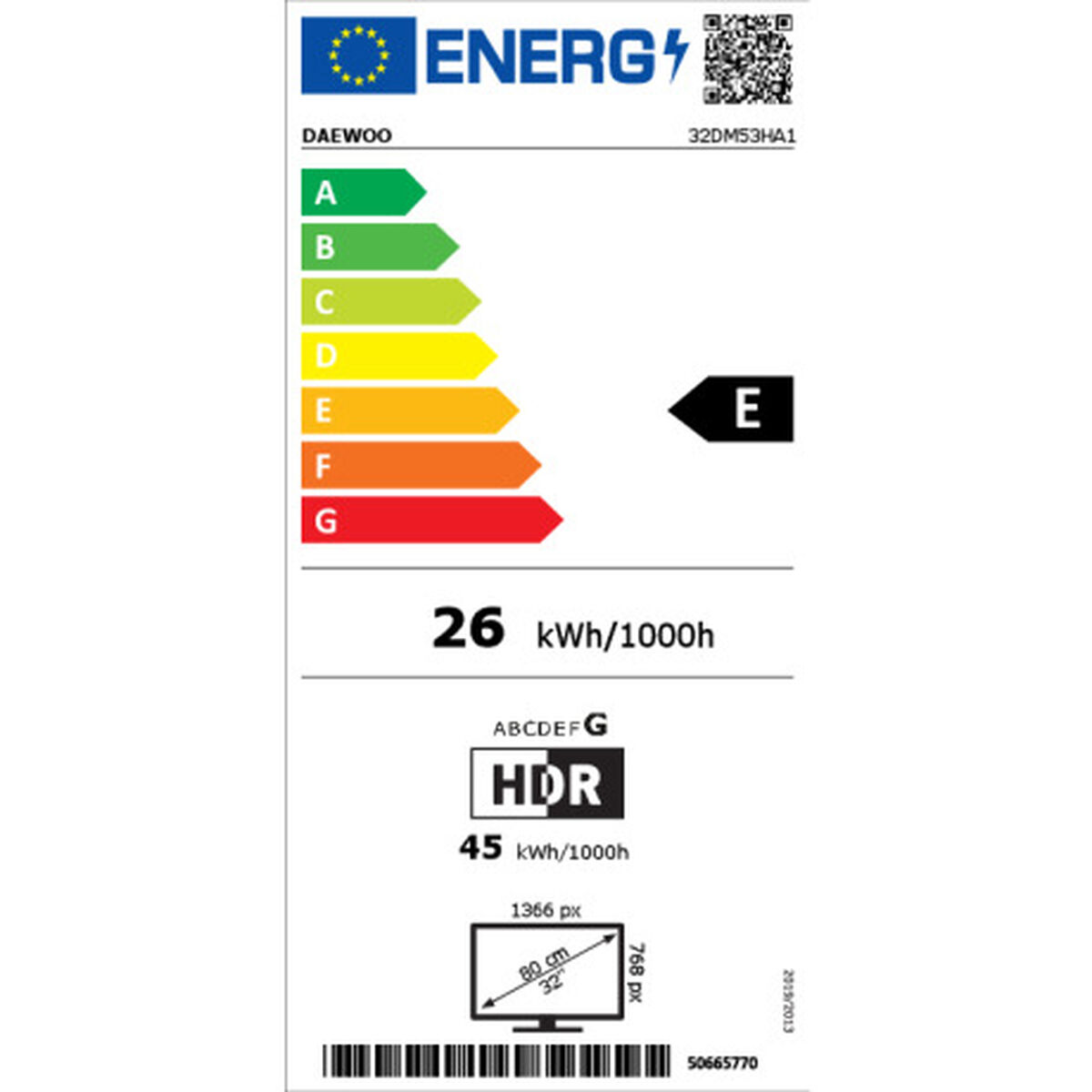 Daewoo 32DM53HA1 HD 32 LED Smart TV-2