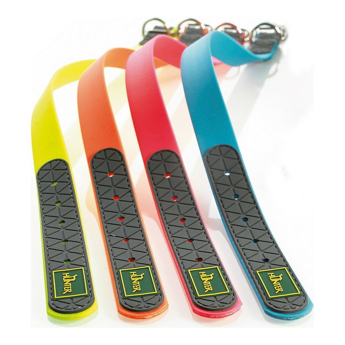 Coleira de cão Hunter Convertence Amarelo (33-41 cm)-2