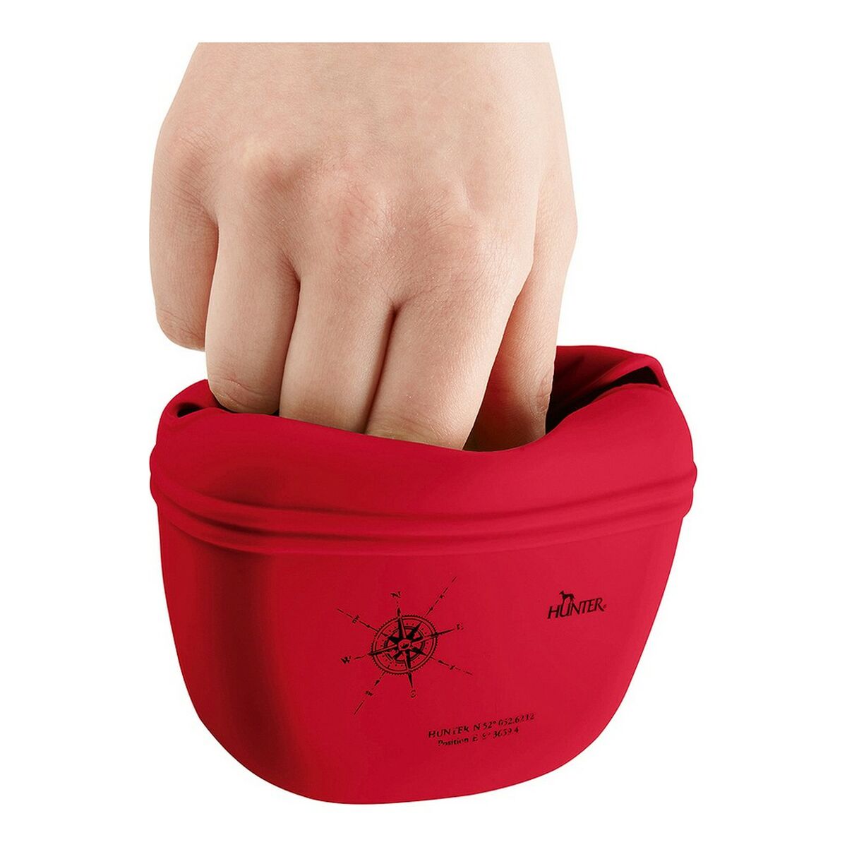 Colcha Hunter Lugo Silicone bolso Vermelho (14 x 15 x 7 cm)-3