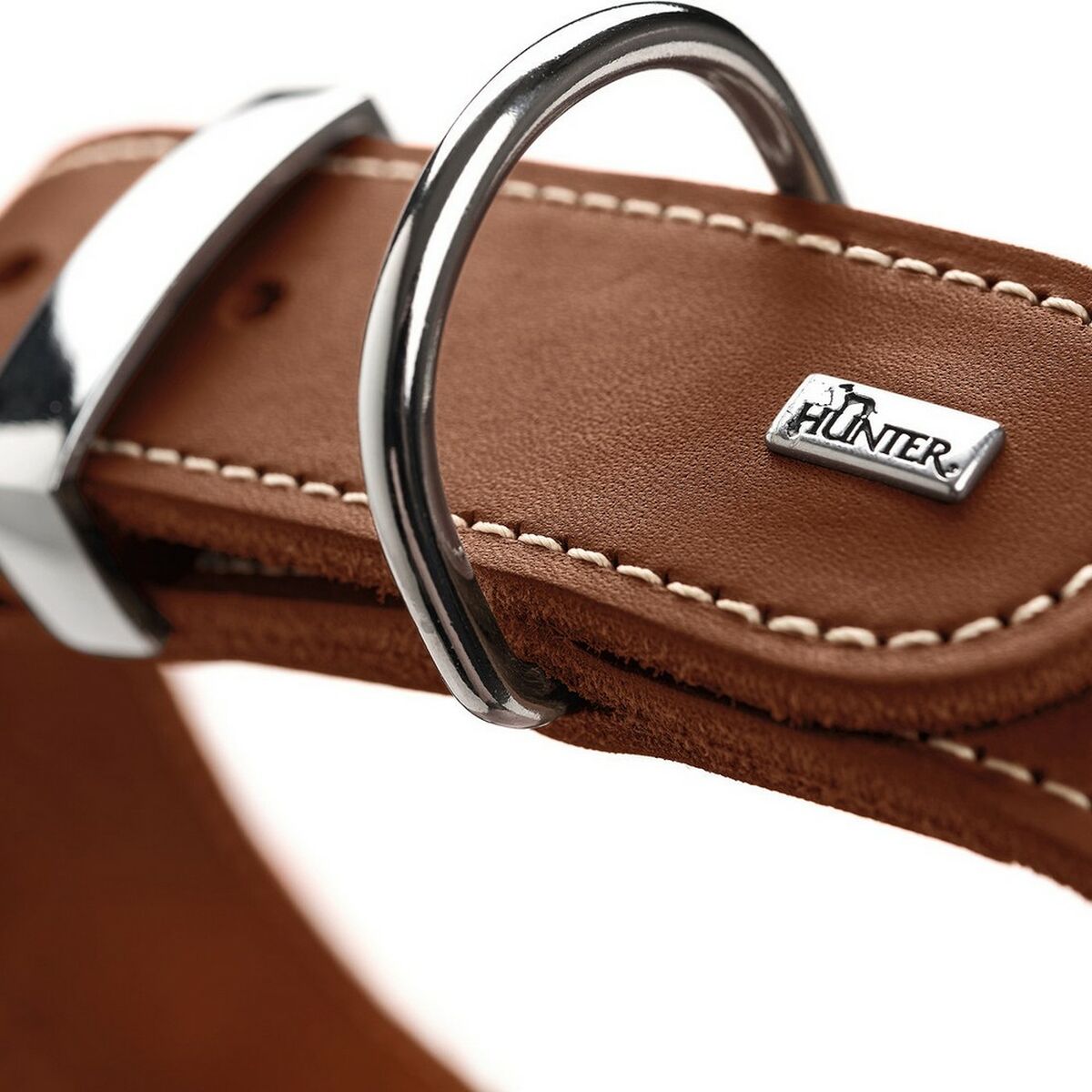 Hunter Aalborg Cognac狗项圈(24-30 cm)-6