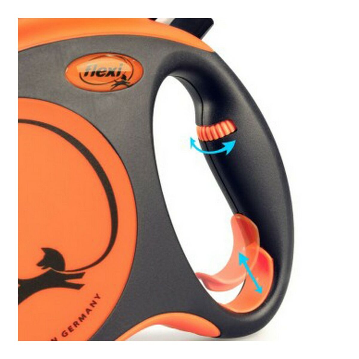 Flexi XTREME 5 m Orange Size M Dog Leash-5