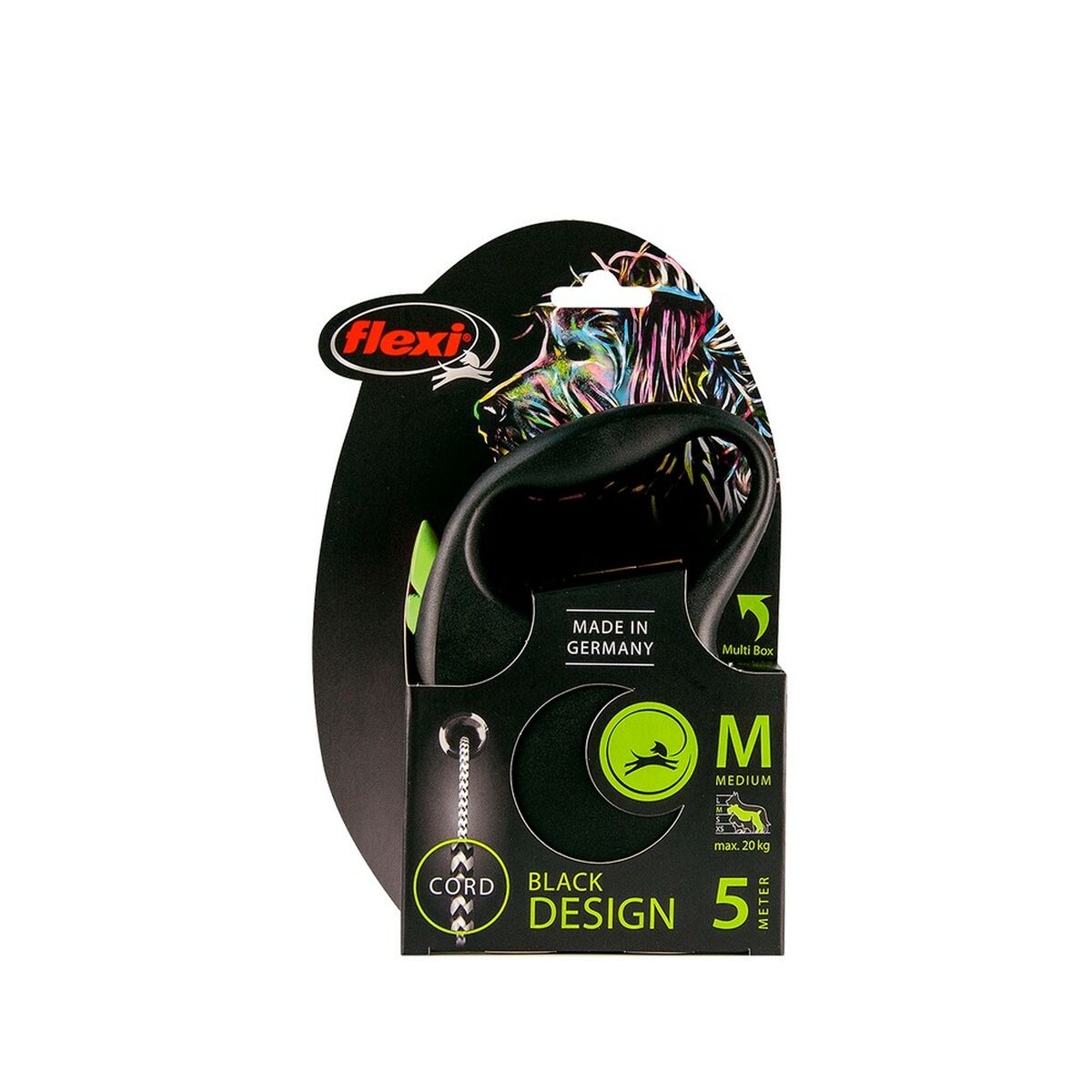 Correia para cães Flexi Design Verde Tamanho XS (3 m)-3