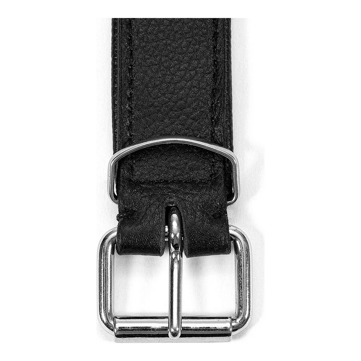 Gloria Drymilled Black Dog Collar (35 x 1. 5 cm)-4